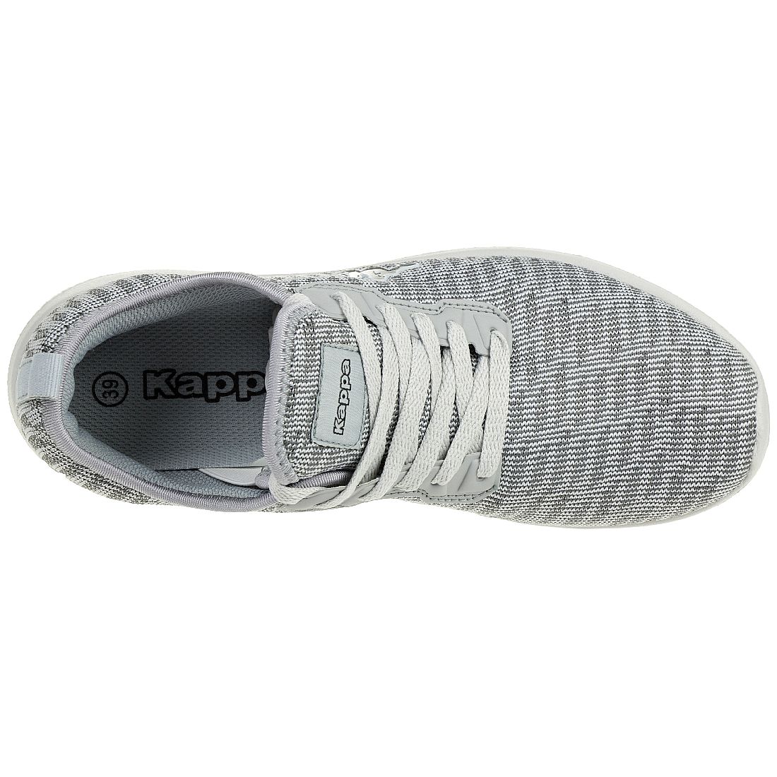 Kappa 242603 Sneaker Unisex Turnschuhe Schuhe grau