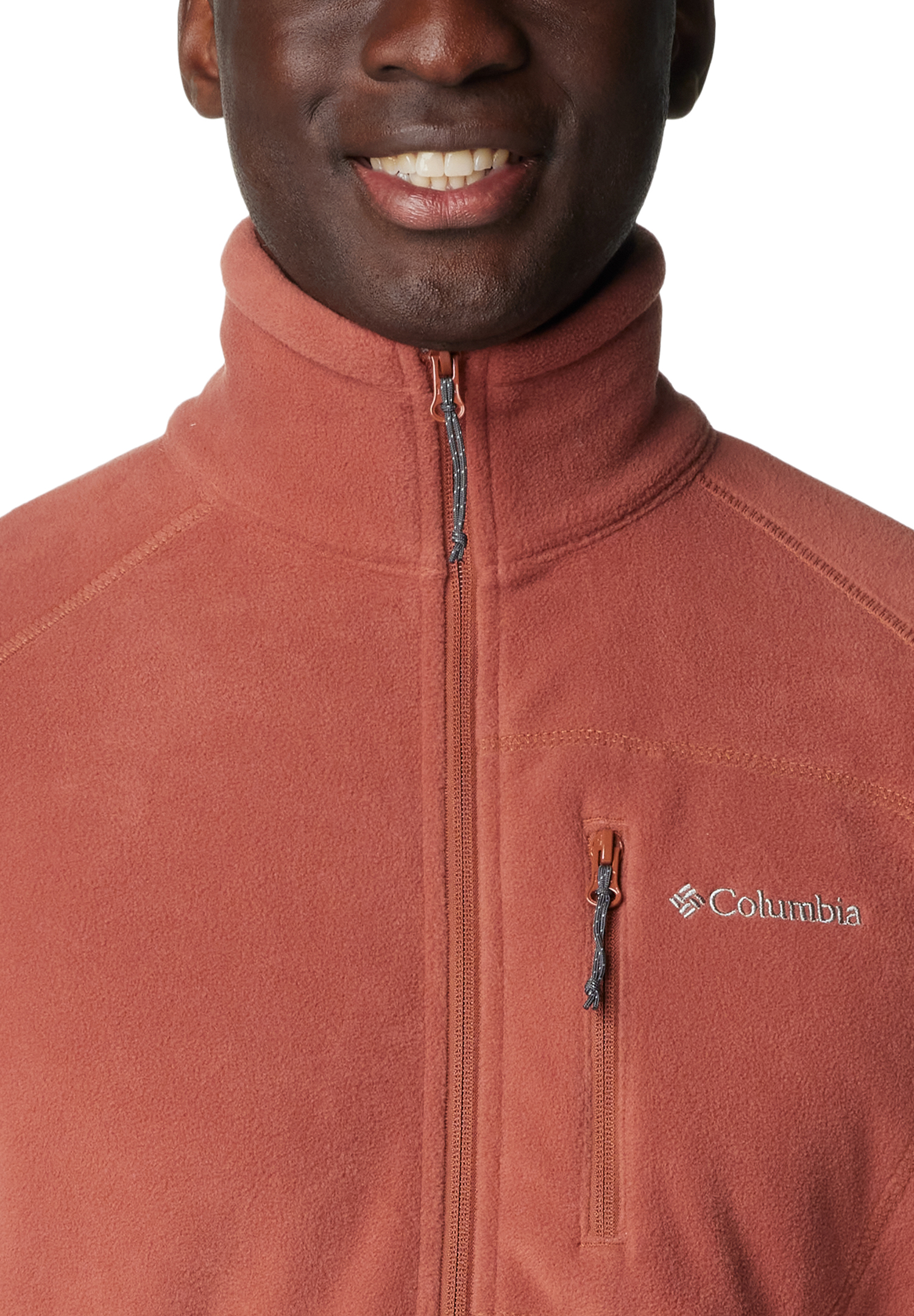 Columbia Fast Trek II Full Zip Fleece Jacket rotbraun  