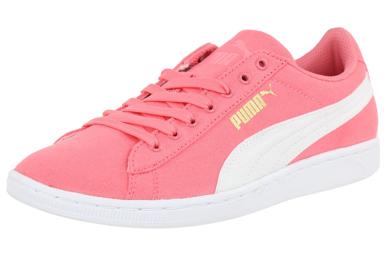 Puma Vikky CV Canvas Sneaker Damen Schuhe 358400 01 pink