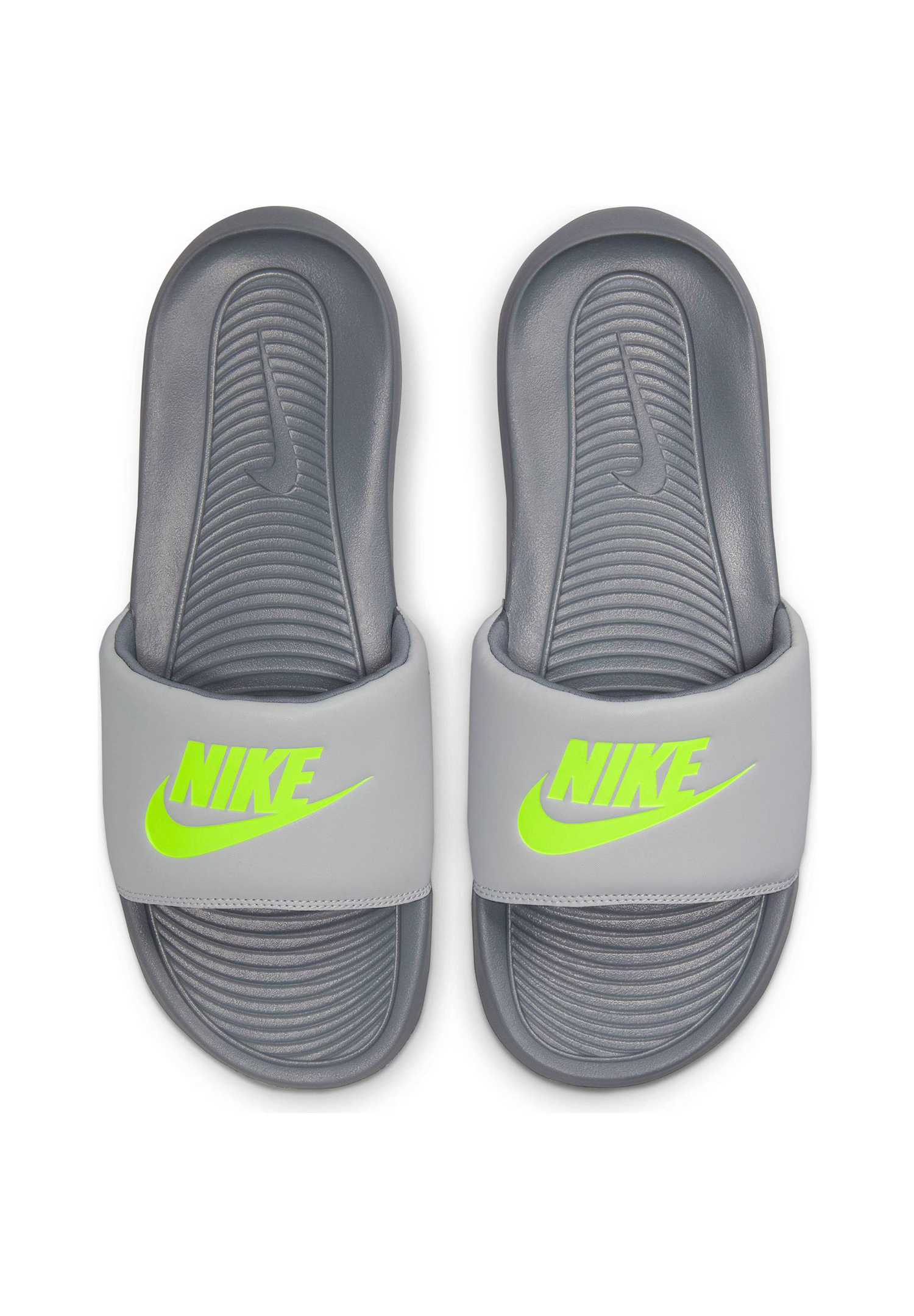 Nike Victori One Slide Herren Badelatschen Schlappe CN9675 011 grau