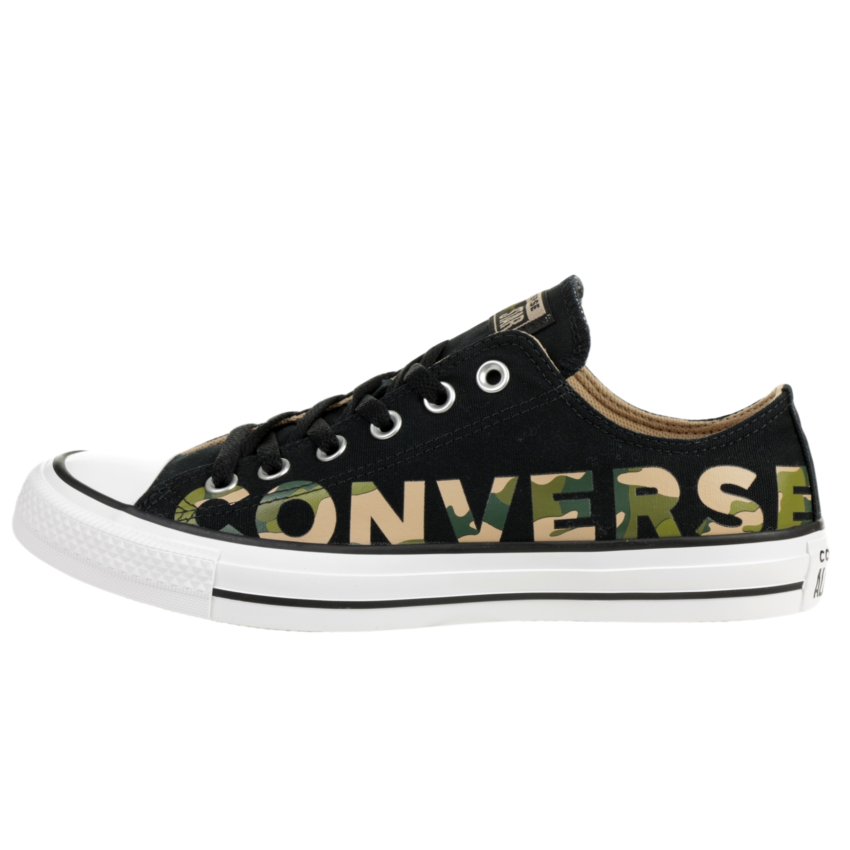 Converse CTAS Ox Unisex Chucks Sneaker 166234C Schwarz