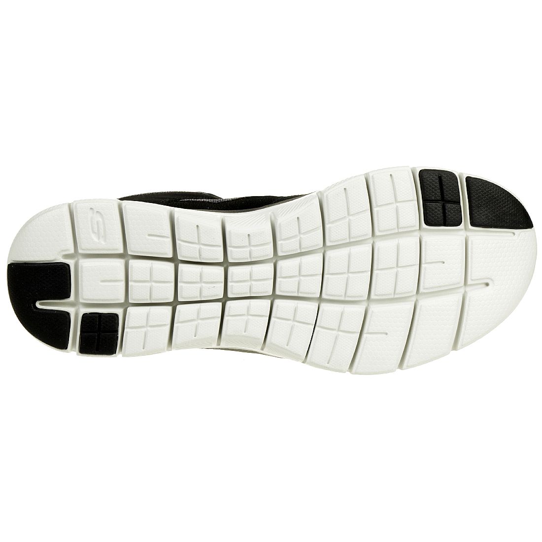 Skechers Flex Advantage 2.0 Herren Sneaker Air Cooled Memory Foam BKW