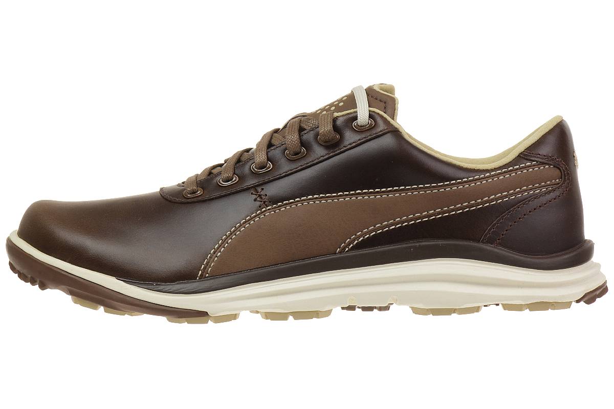 Puma BioDrive Leather Herren Golfschuhe Golf 188202 02 braun