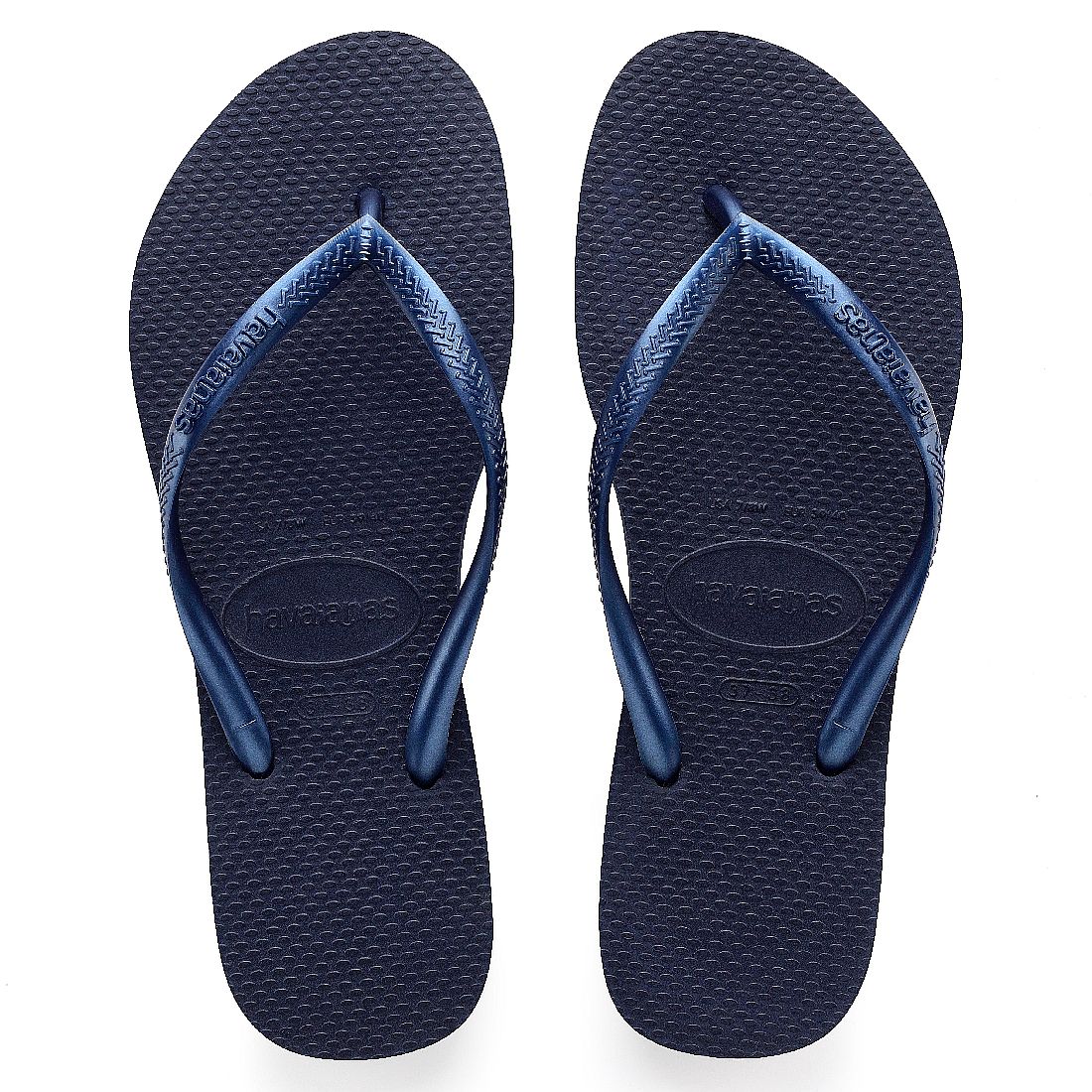 Havaianas H. SLIM Damen Sandale Zehentrenner Badelatsche 4000030 blau