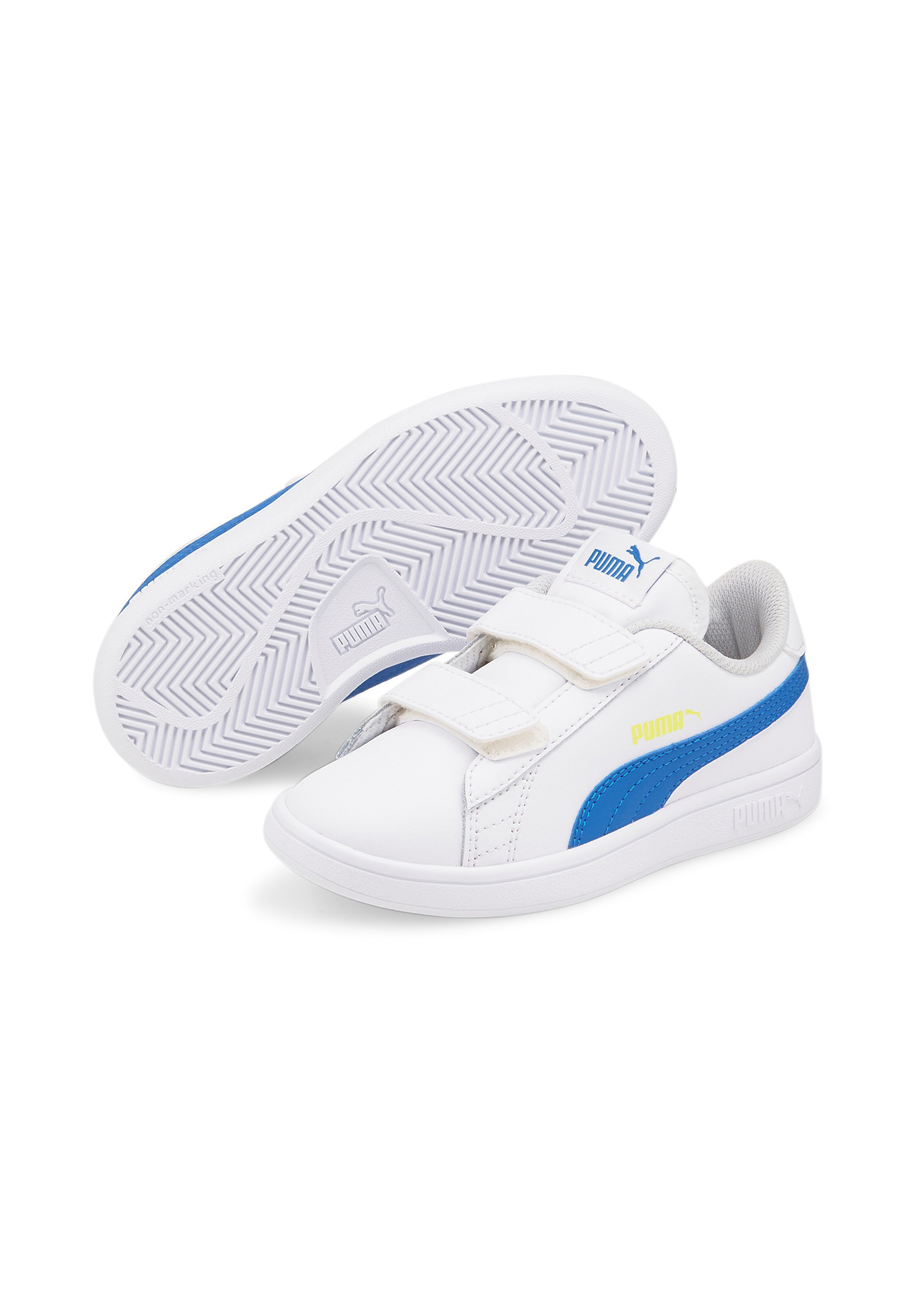 PUMA Smash V2 L V PS Kids Sneaker Schuhe weiss 365173 33
