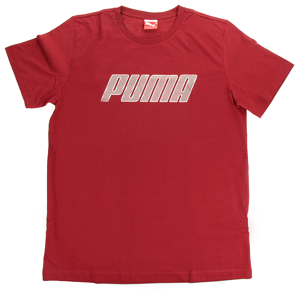 PUMA Herren Graphic Logo Tee T-Shirt 834067 01 rot
