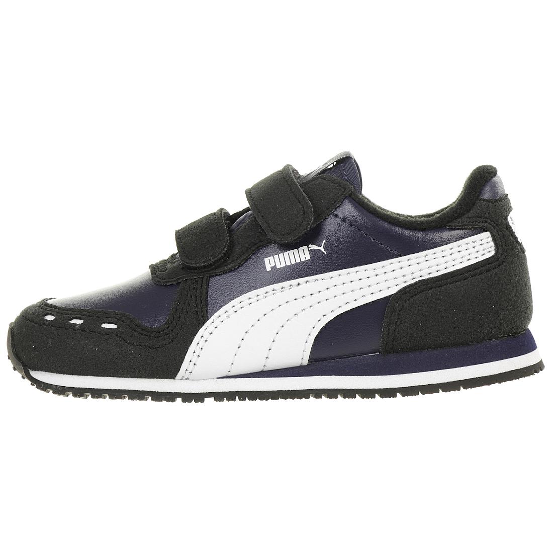 PUMA Cabana Racer SL V Inf Kinder Sneaker Klettverschluss Blau 351980