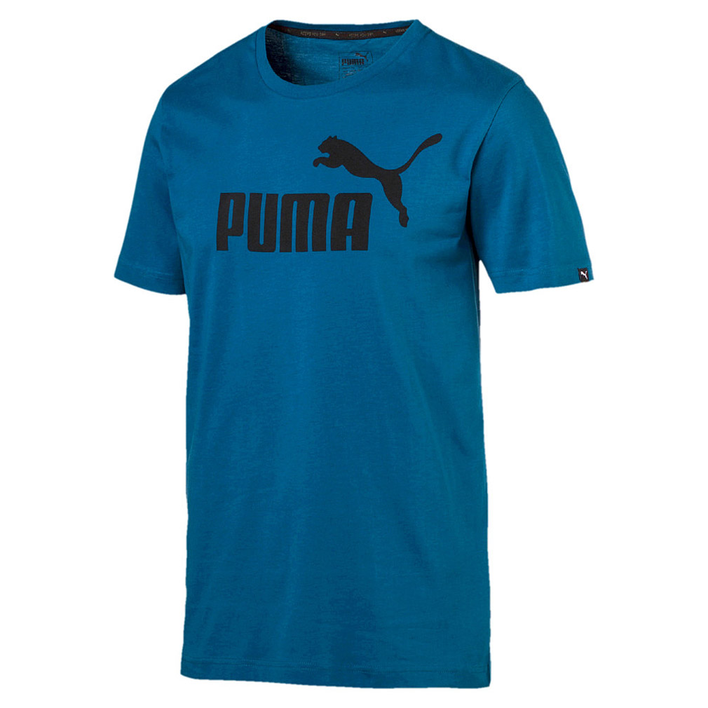 PUMA Herren ESS Essential No.1 Logo Tee T-Shirt Keeps You Dry NEW