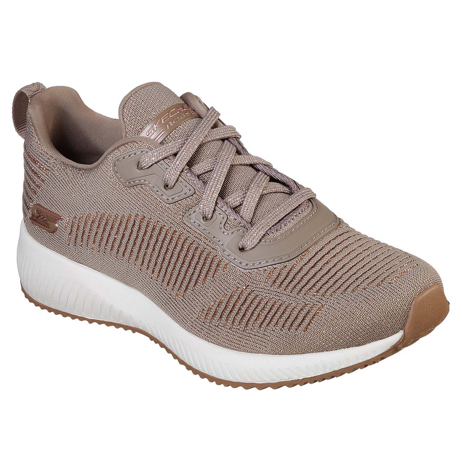 Skechers BOBs Sport BOBS SQUAD GLAM LEAGUE Sneakers Damen Schuhe taupe
