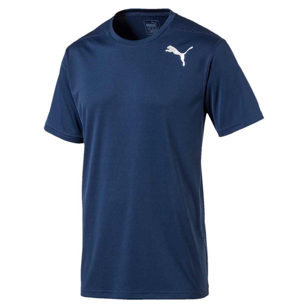 PUMA Herren Essential SS Tee T-Shirt DryCELL Men 515185 24 blau