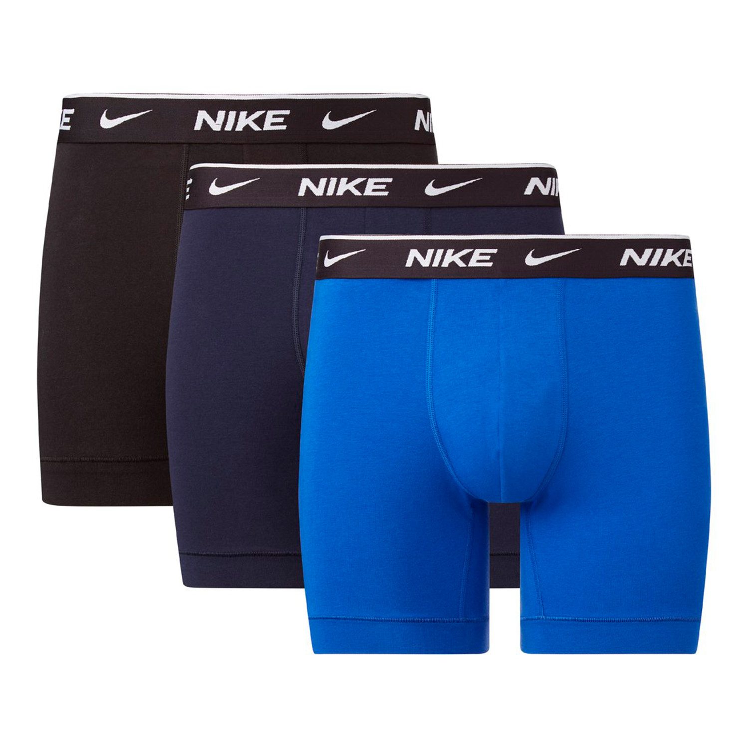 3er Pack Herren Nike Everyday Cotton Stretch BOXER BRIEF Boxershorts Unterwäsche Pants 