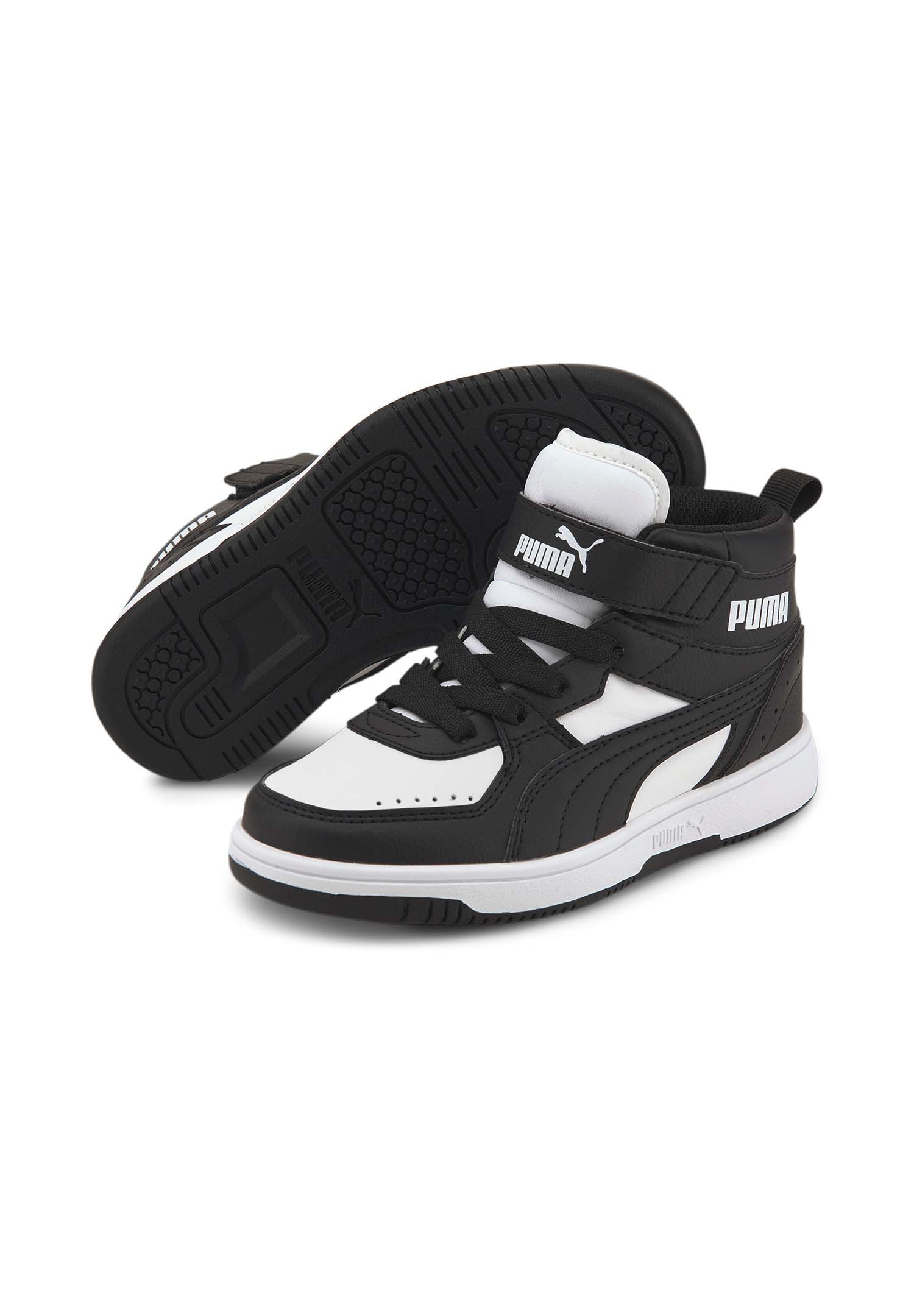PUMA Rebound Joy AC PS Kinder Sneaker Sportschuhe 374688 Schwarz