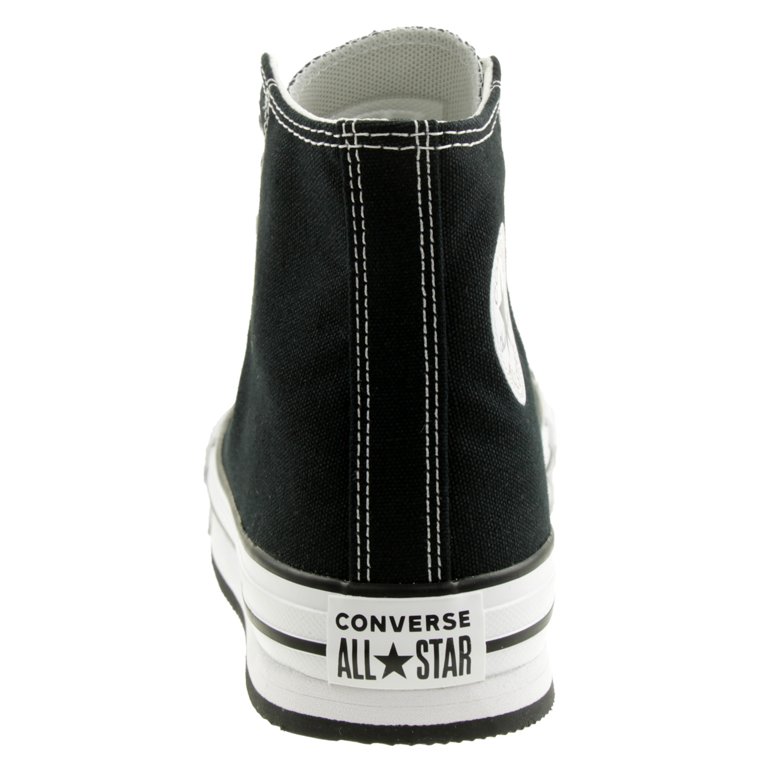 Converse Kinder Color EVA Platform CTAS High-Top Sneaker 671107 Schwarz