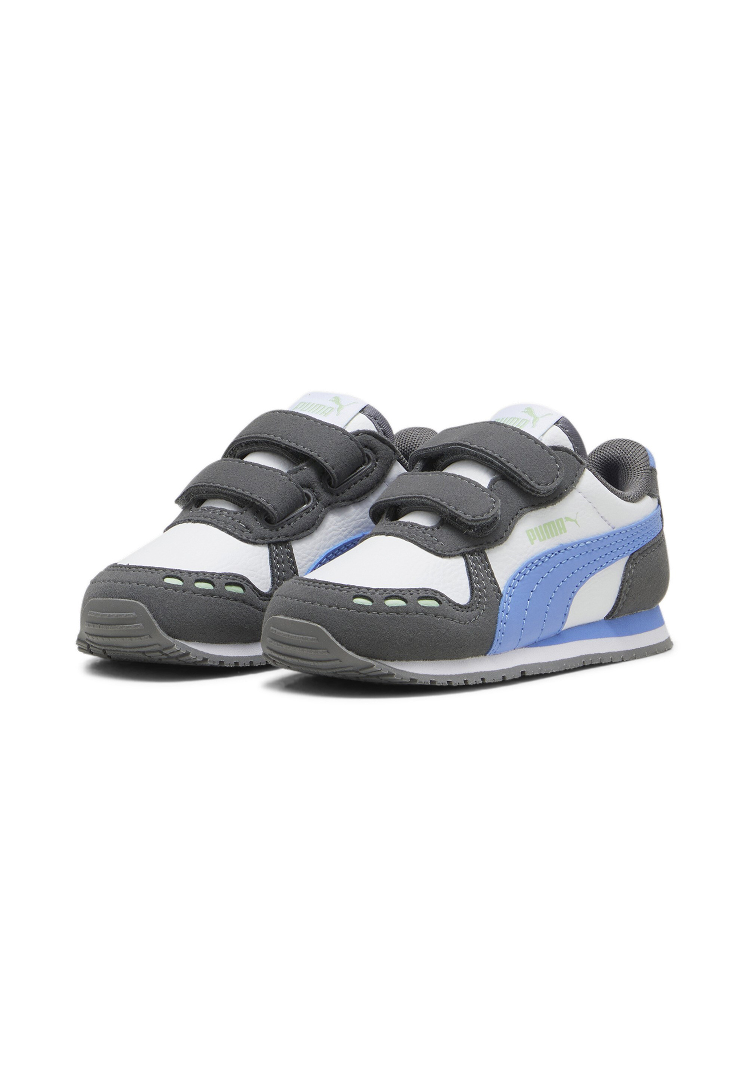 PUMA Cabana Racer SL 20 V Inf Kinder Sneaker Turnschuhe 383731 15 grau/blau/weiß