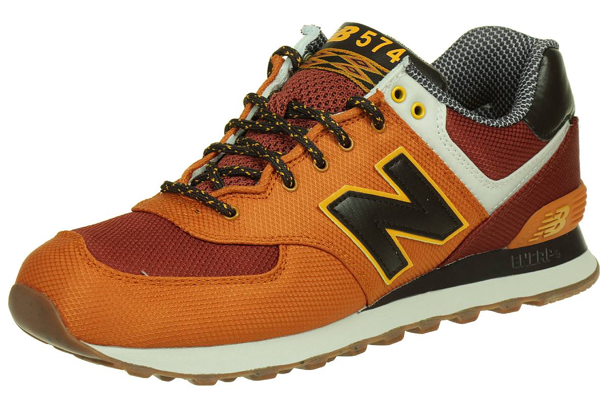 New Balance ML 574 EXD Classic Sneaker Herren Schuhe orange