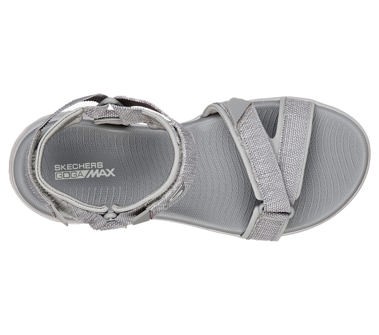 Skechers O-T-G Womens Sandals ON-THE-GO 600 RADIANT Sandalen Damen Schuhe Grau