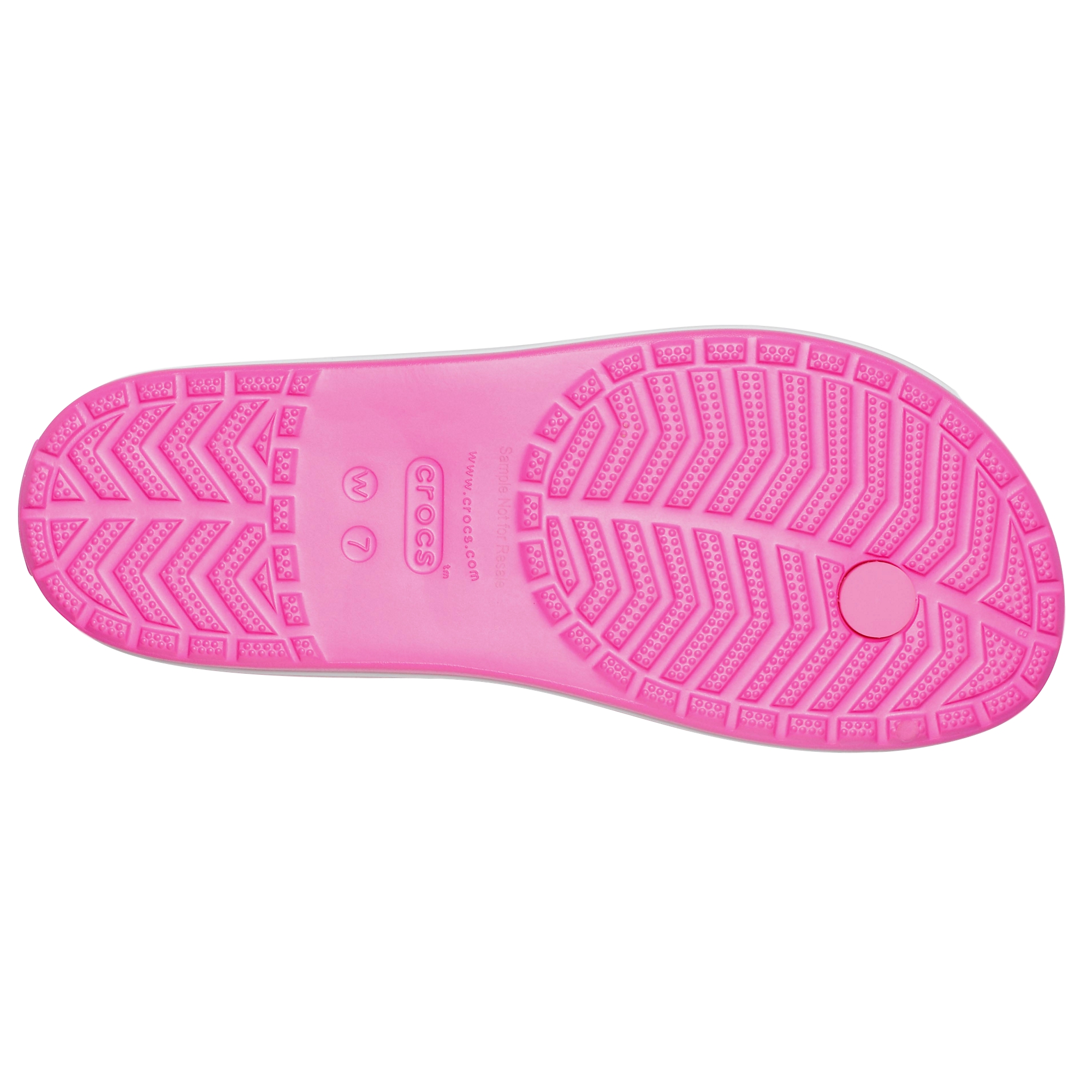 Crocs Crocband Flip Damen Sandale Zehentrenner Badelatsche 206100 Pink 