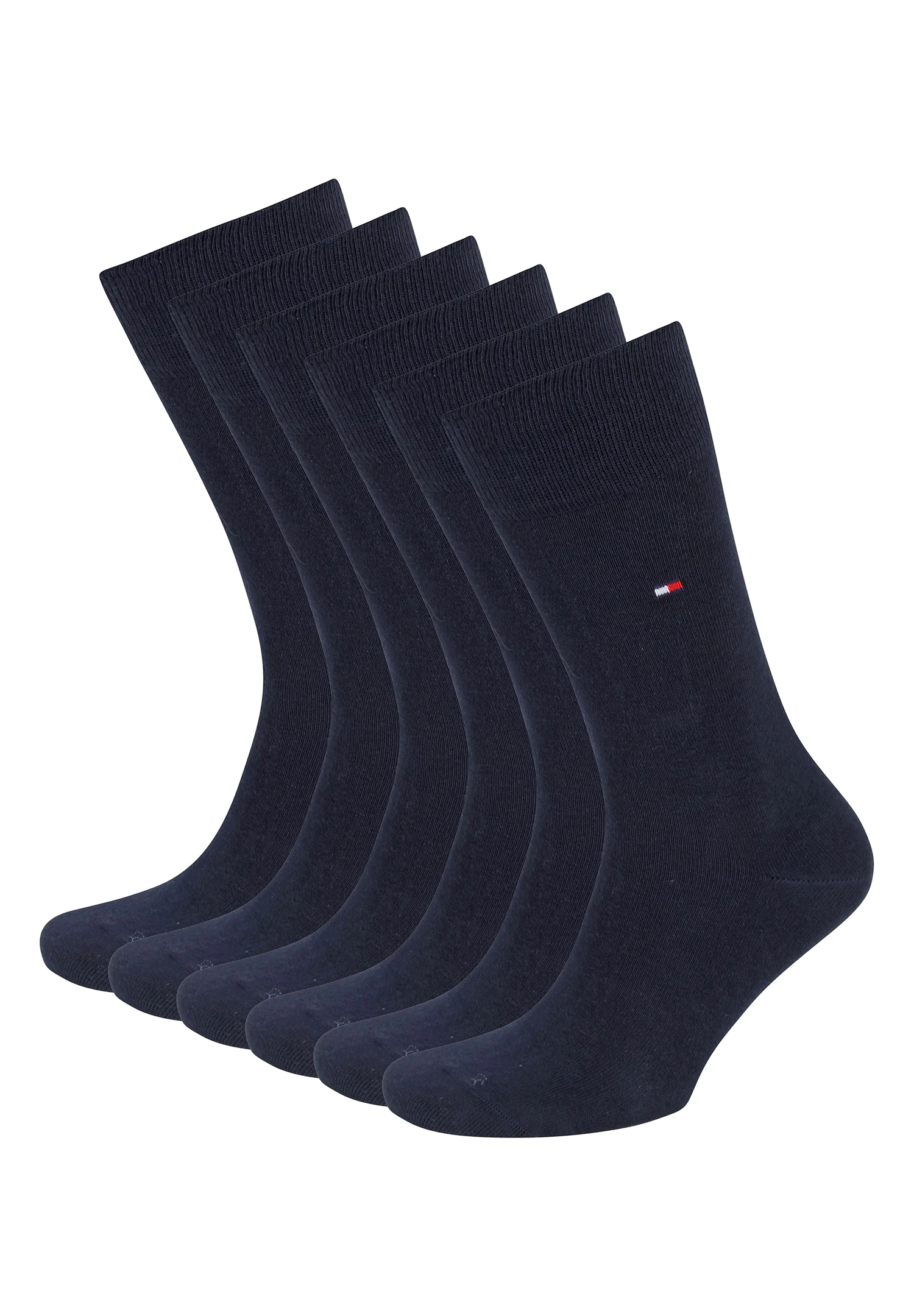 6 Paar Tommy Hilfiger Herren TH Men Socken Gr. 39 - 46 Business Socken 