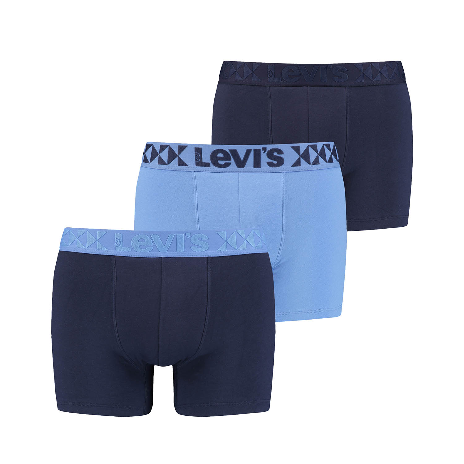 3 er Pack Levis Boxer Brief Herren Boxershorts Unterhose Pant Unterwäsche Geschenkbox Denim