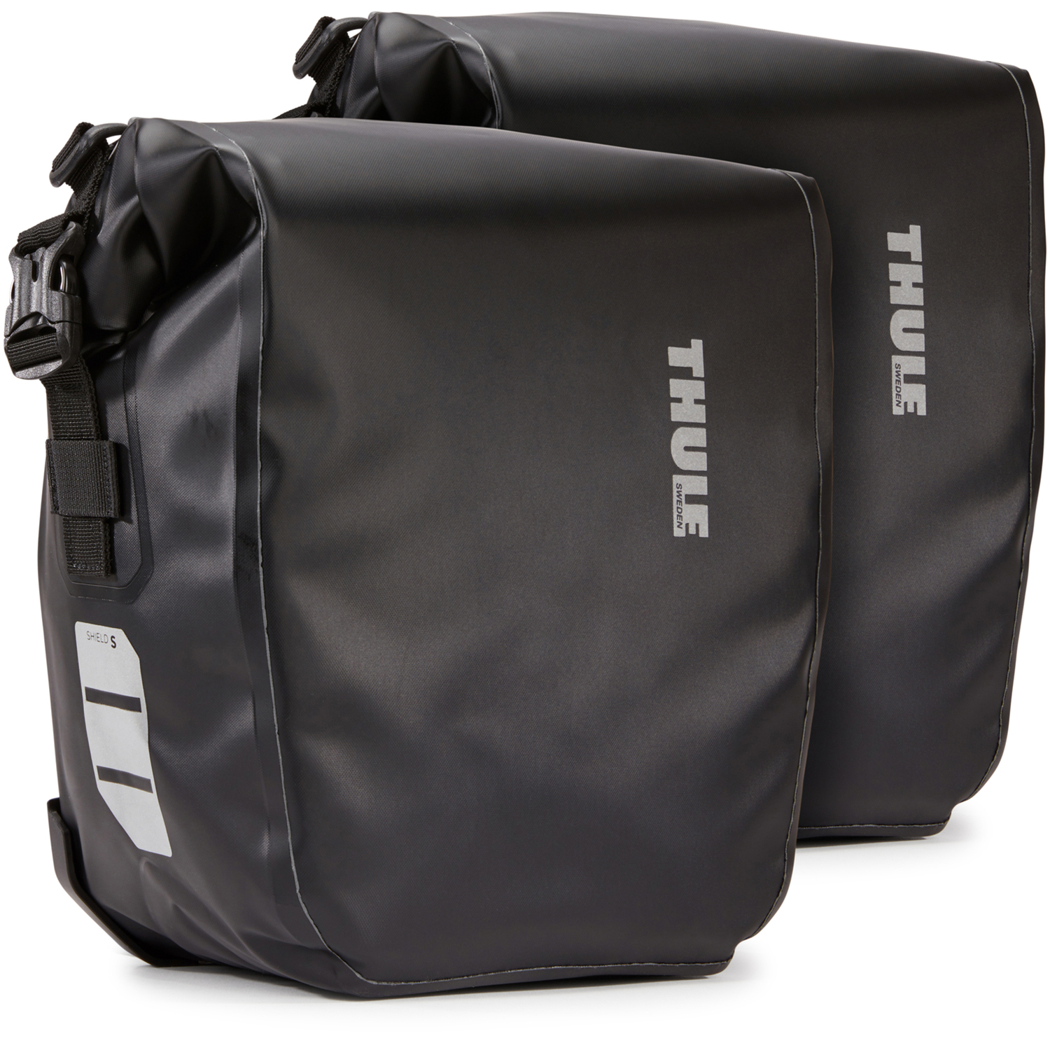 1 Paar Thule Shield Pannier 13L Fahrradtaschen Packtaschen wasserdicht schwarz