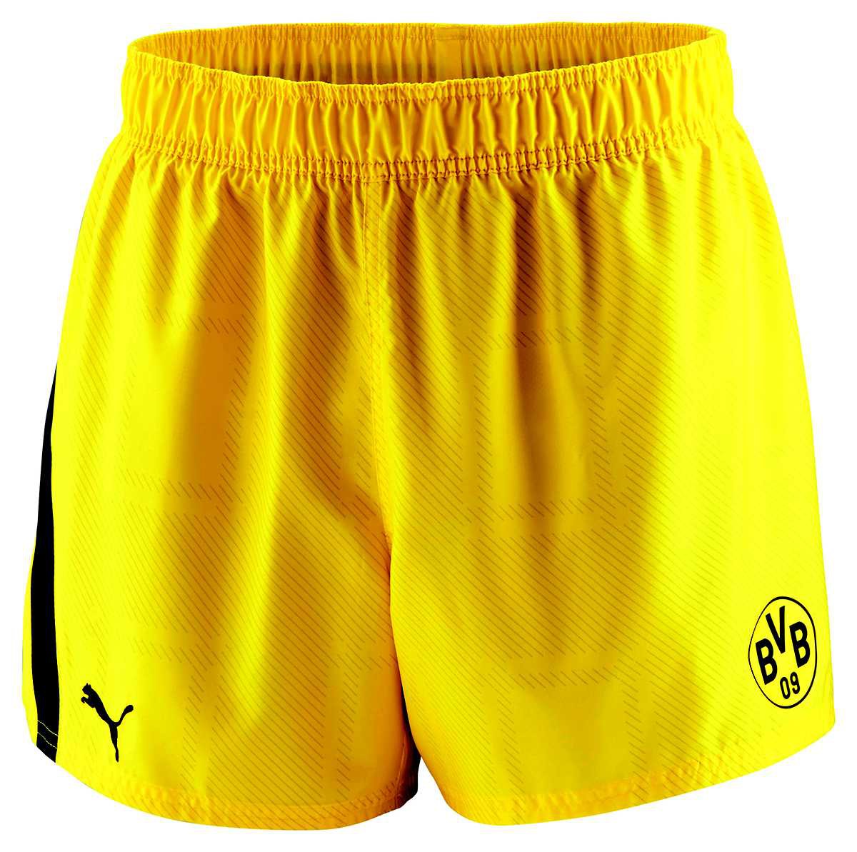 Puma BVB Shorts Herren Borussia Dortmund 09 Trainingsshort Freizeihose 