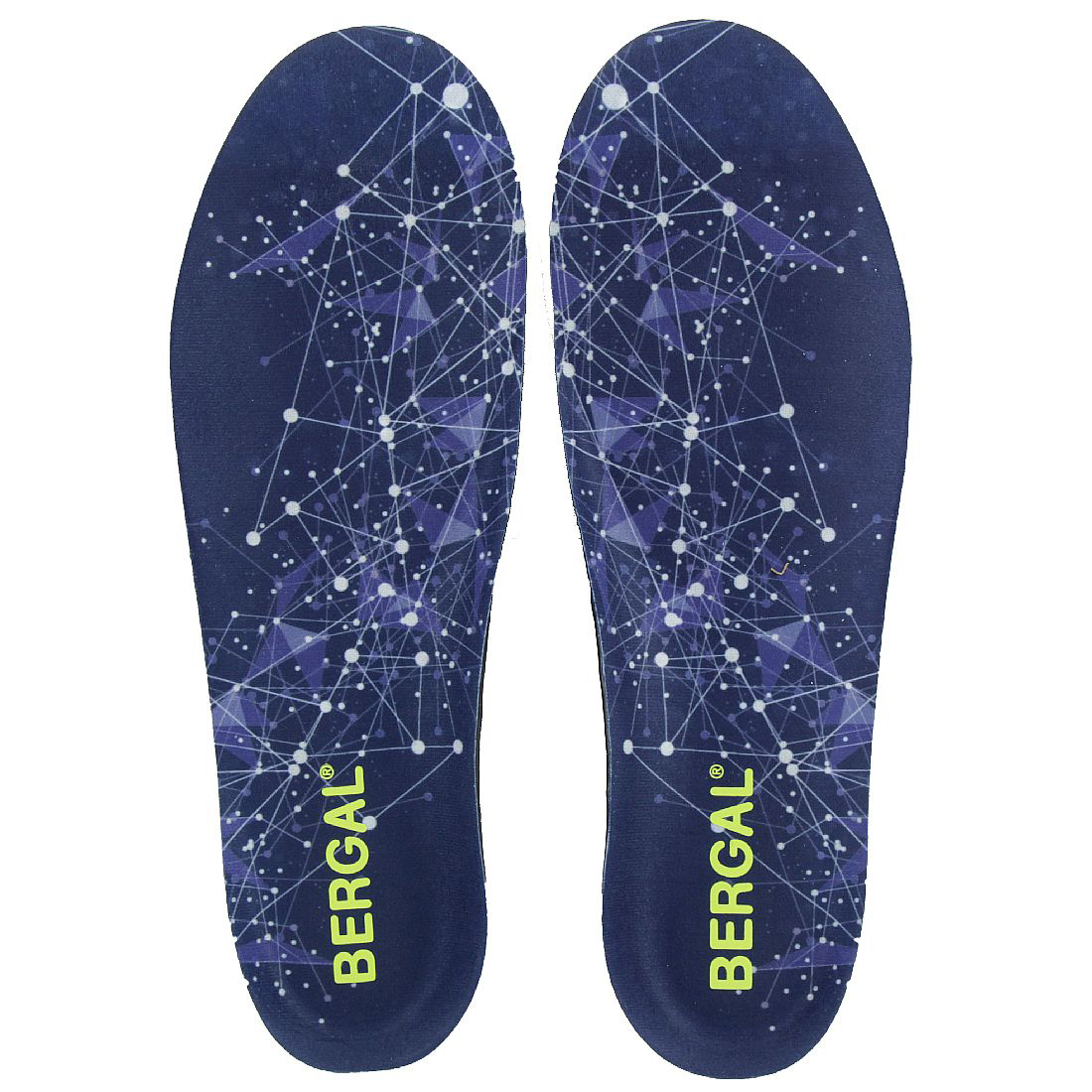 Bergal Einlegesohle Fußbett Sneaker GelMotion 3 Gr. 36-47 Unisex