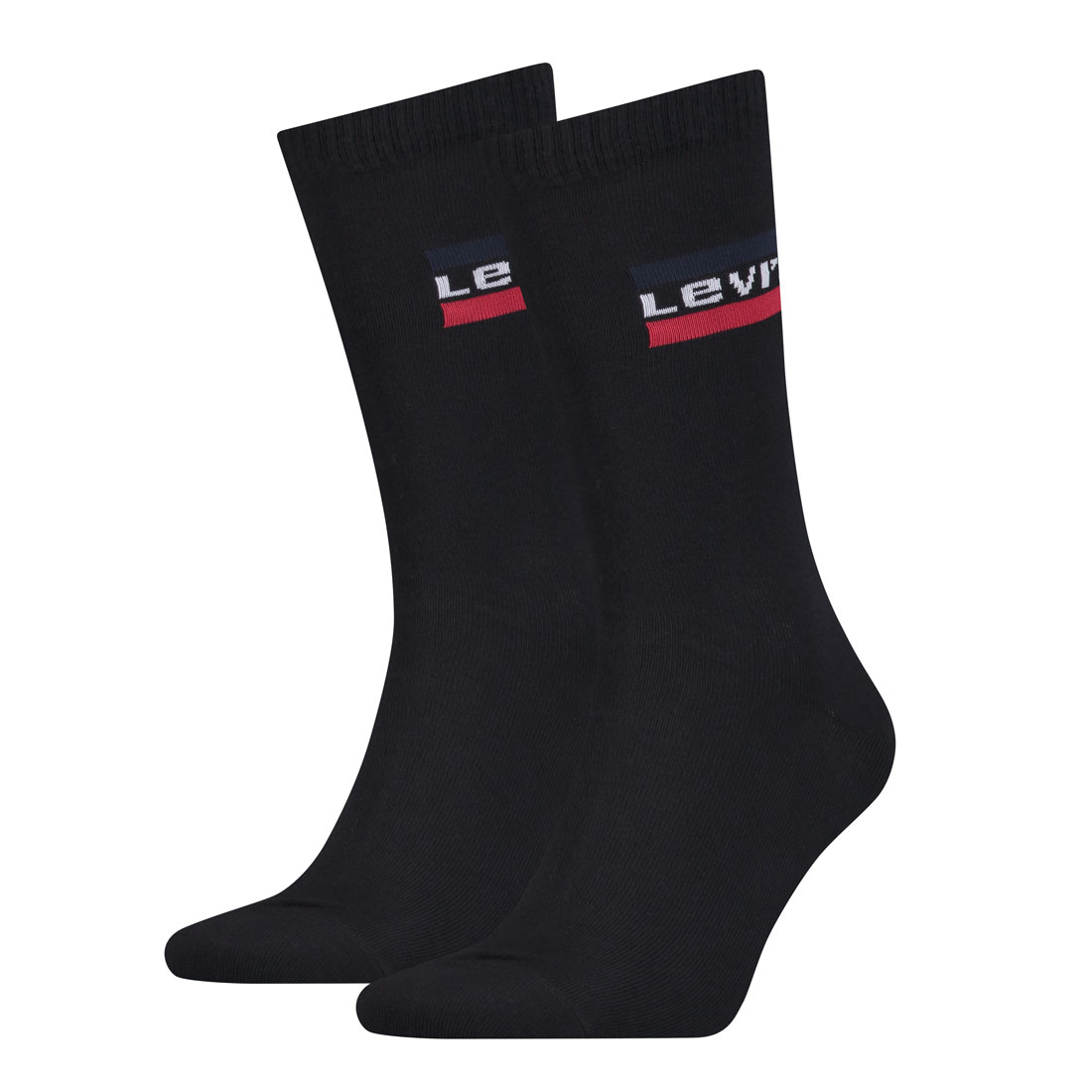 2 Paar Levis 168NDL Regular Cut SPR Unisex Socken 903013001