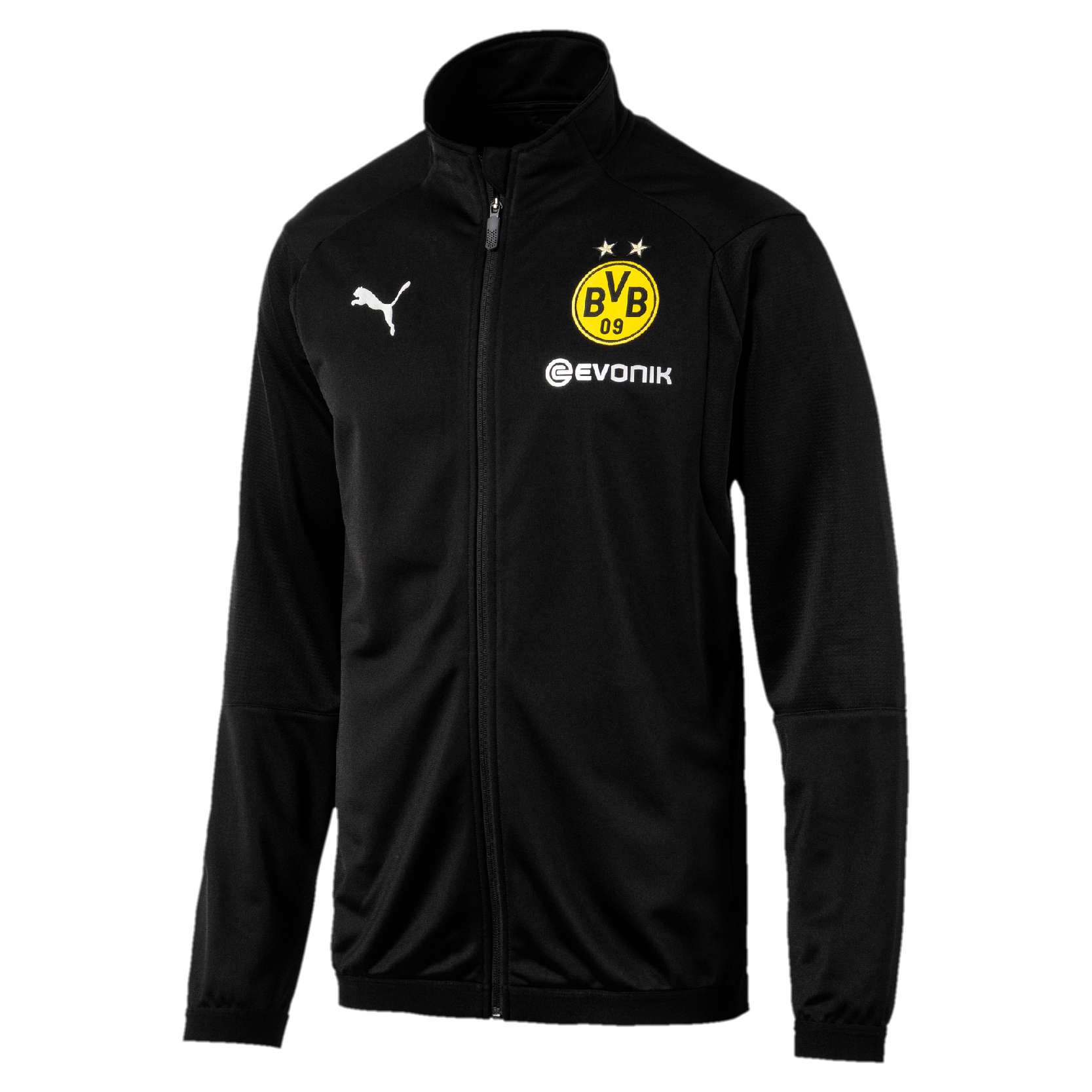Puma BVB Poly Jacket with Sponsor Herren 753735 02 Borussia Dortmund 2018/2019