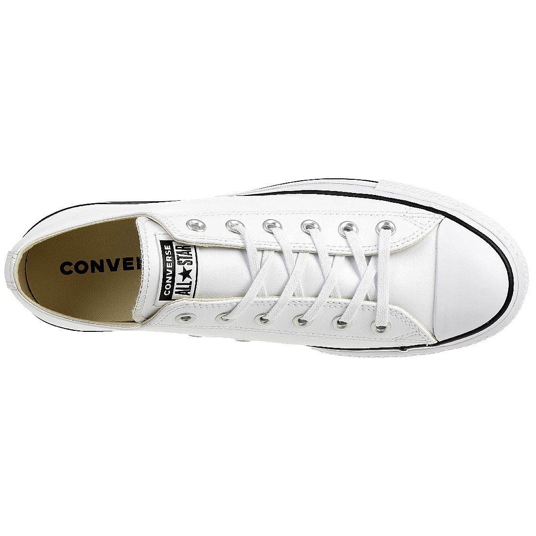 Converse C Taylor All Star LIFT CLEAN OX Chuck Sneaker Leder plateau 561680C
