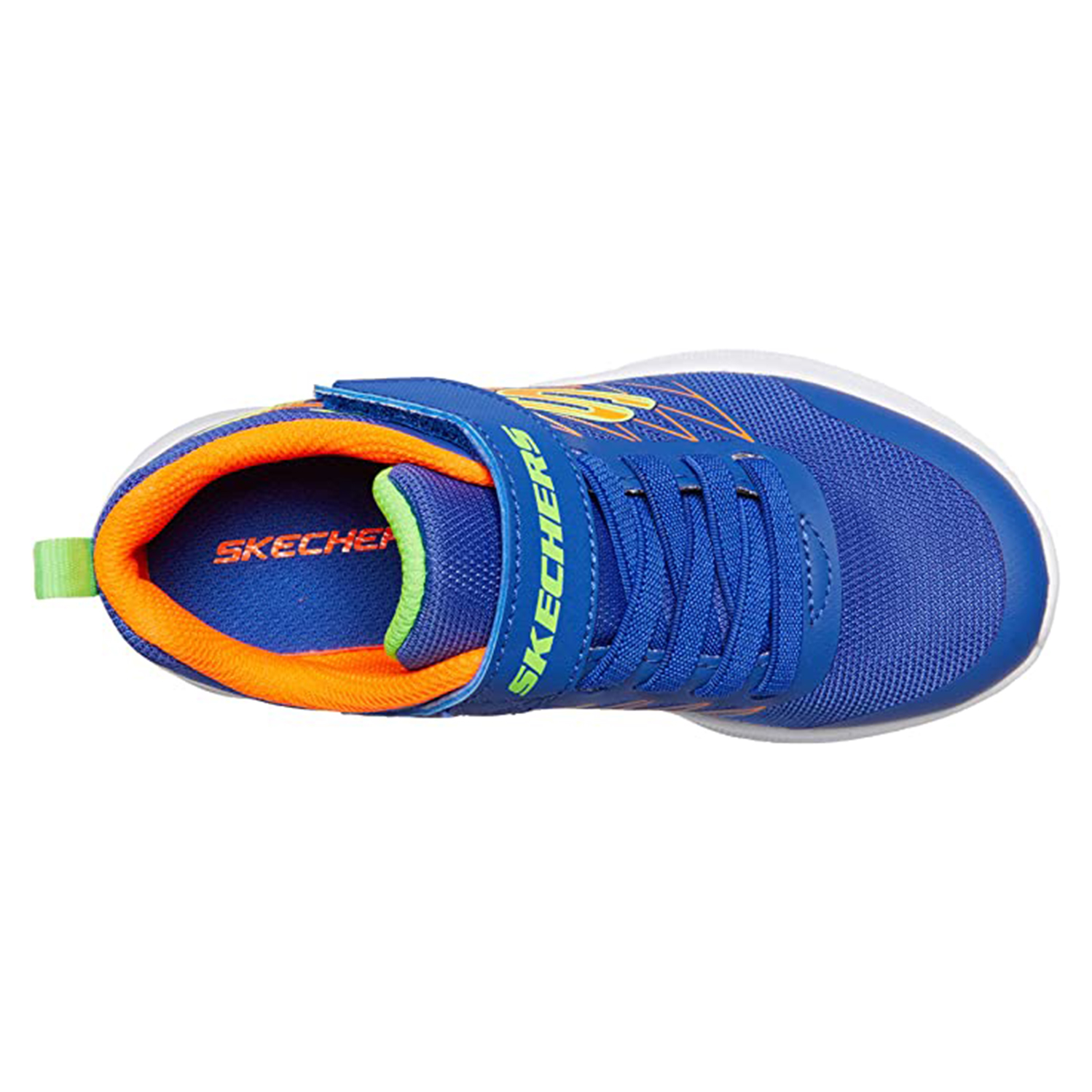 Skechers MICROSPEC TEXLOR Sneakers Kids Blau/orange