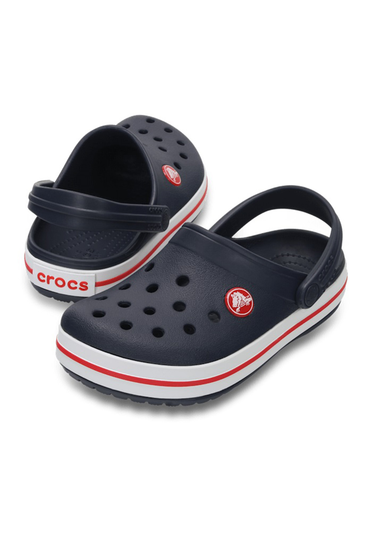 Crocs Kids Crocband Clog Unisex Kinder Schuhe Sandalen 207006 Dunkelblau  
