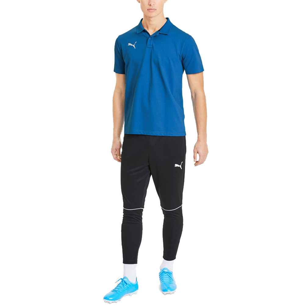 PUMA Herren teamGOAL 23 Casuals Polo Hemd T-Shirt 656579 Blau