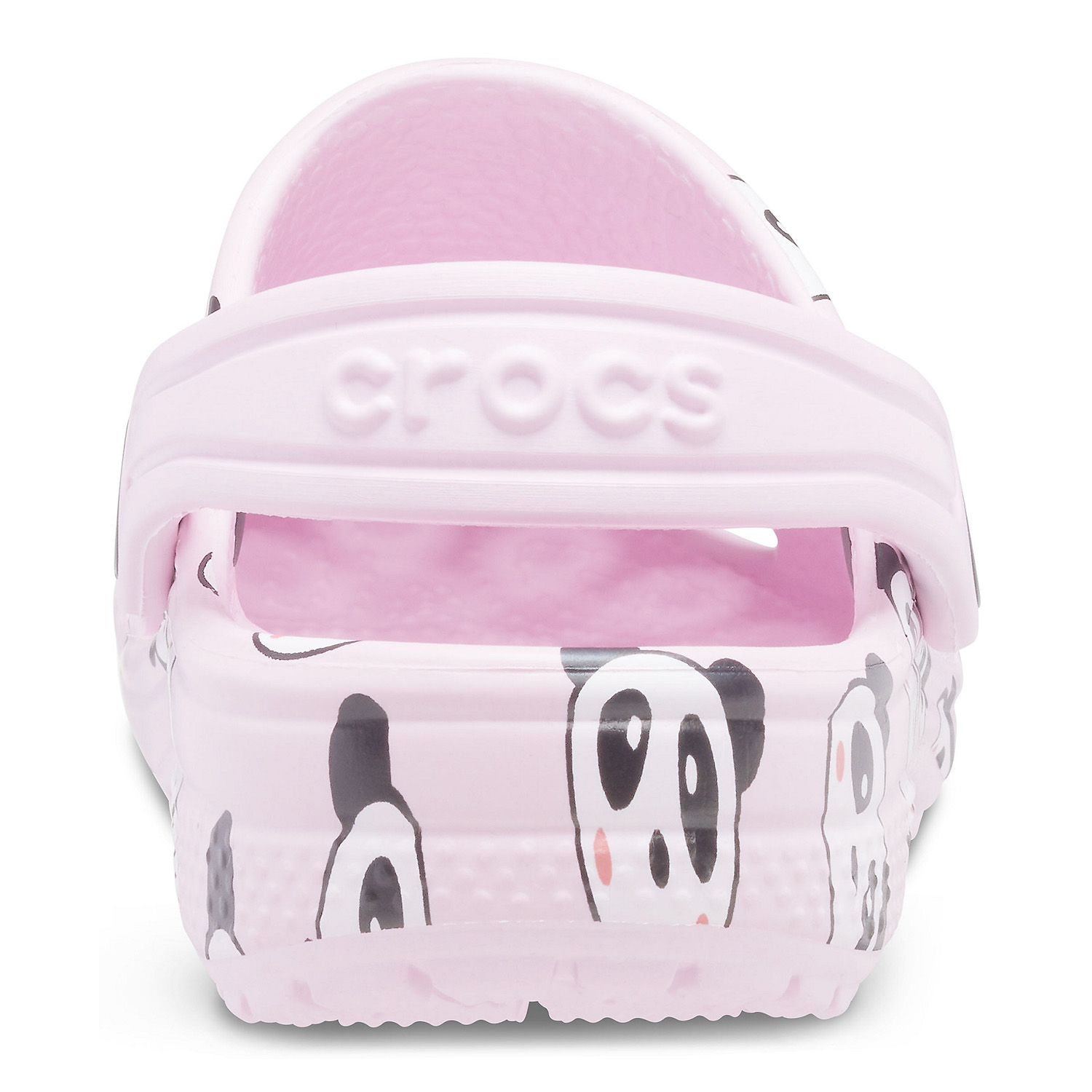Crocs Classic Panda Print Clog K Kinder Clog Relaxed Fit 206999-6GD pink