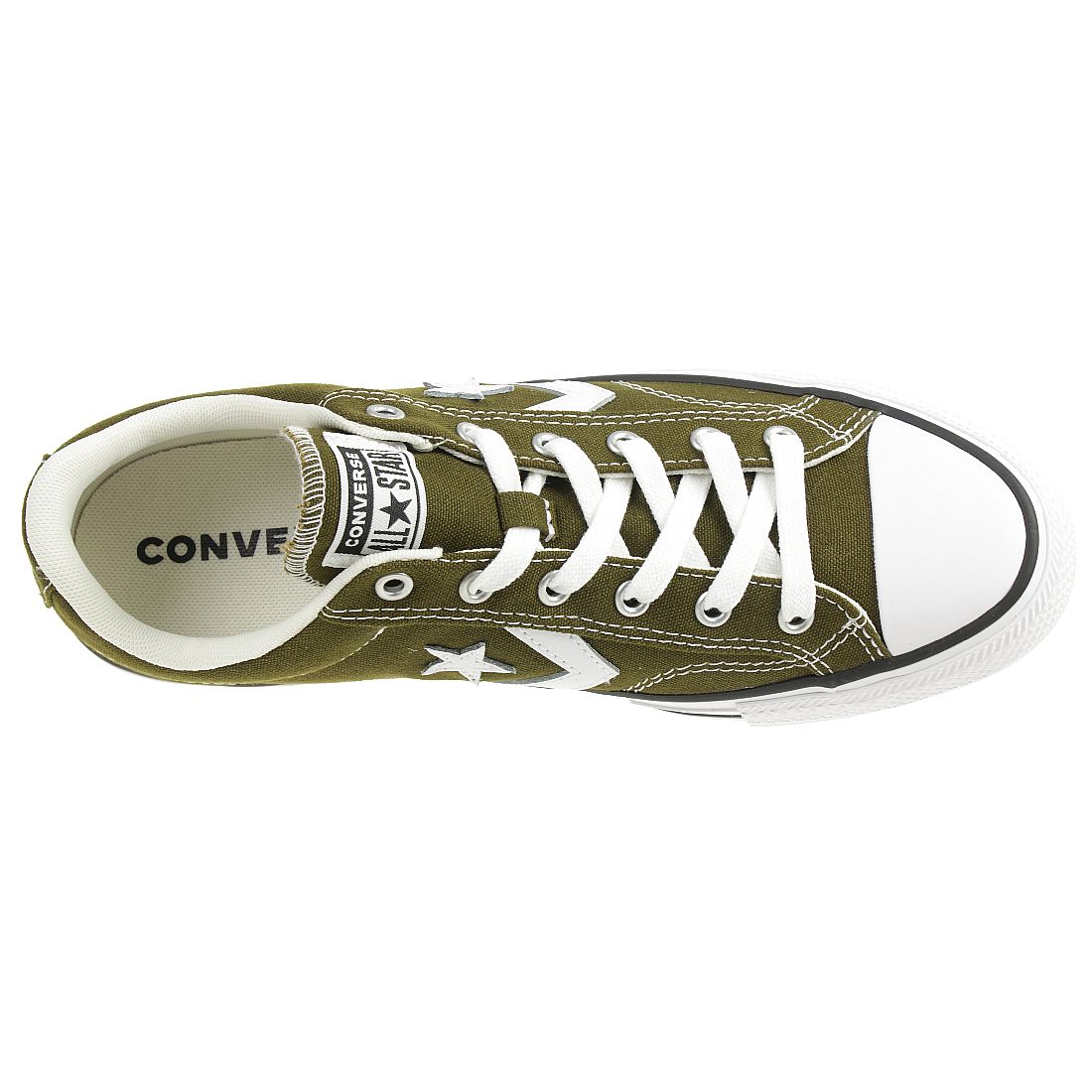 Converse STAR PLAYER OX Schuhe Sneaker Canvas Unisex Olive 165460C Gr. 36,5