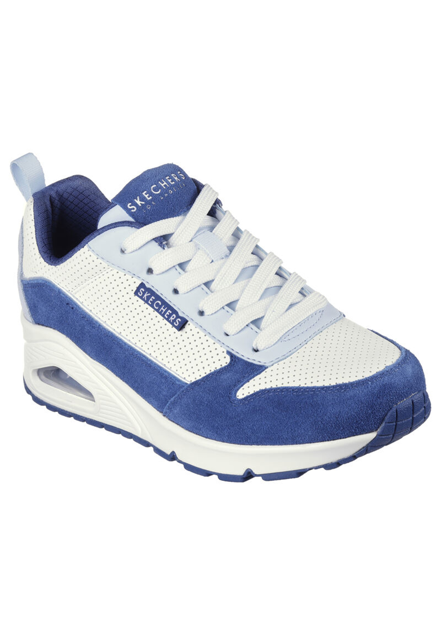 Skecher Street Uno-2 MUCH FUN Damen Sneaker 177105 WBL weiss/blau