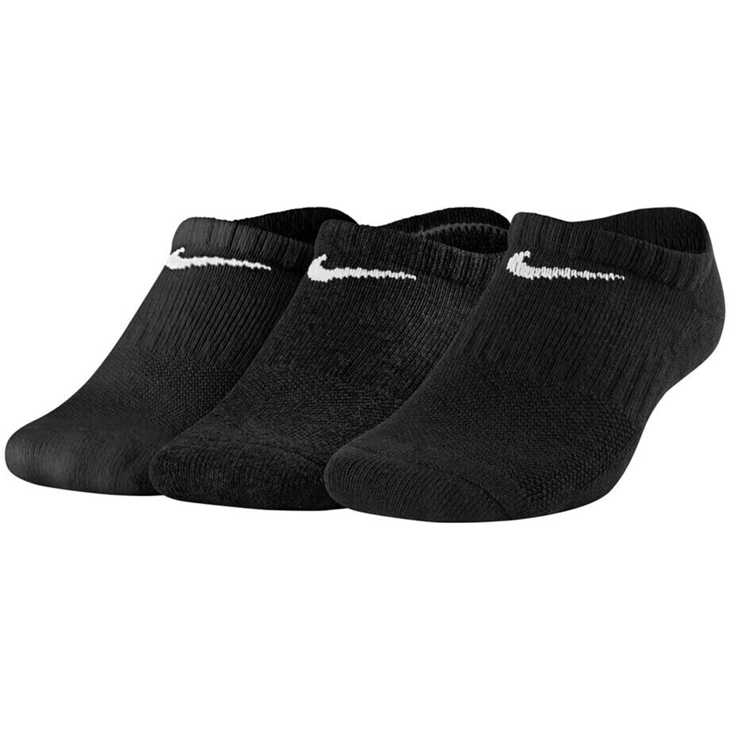 3 Paar Nike Sneaker Socken BIG KIDS Everyday Cushioned No Show schwarz SX6843  