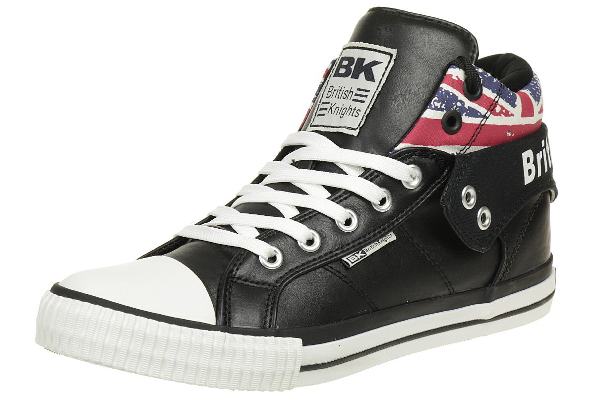 British Knights ROCO BK Sneaker B40-3703-15 England Flagge schwarz