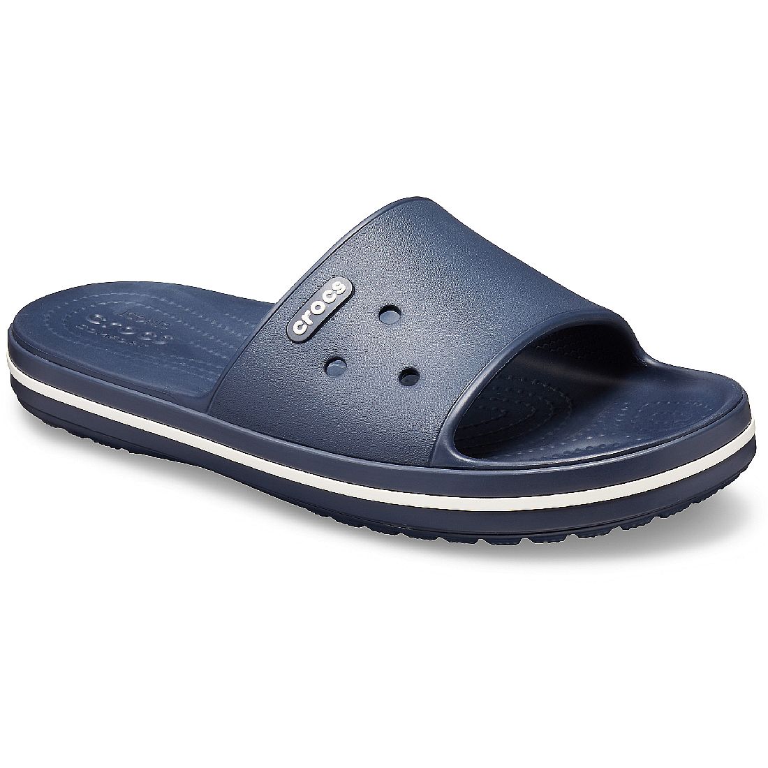 Crocs Crocband III Slide Unisex Sandale Badelatsche blau 205733