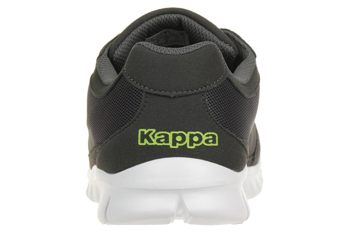 Kappa Rocket Sneaker unisex grau weiß Turnschuhe Schuhe 242130/1633