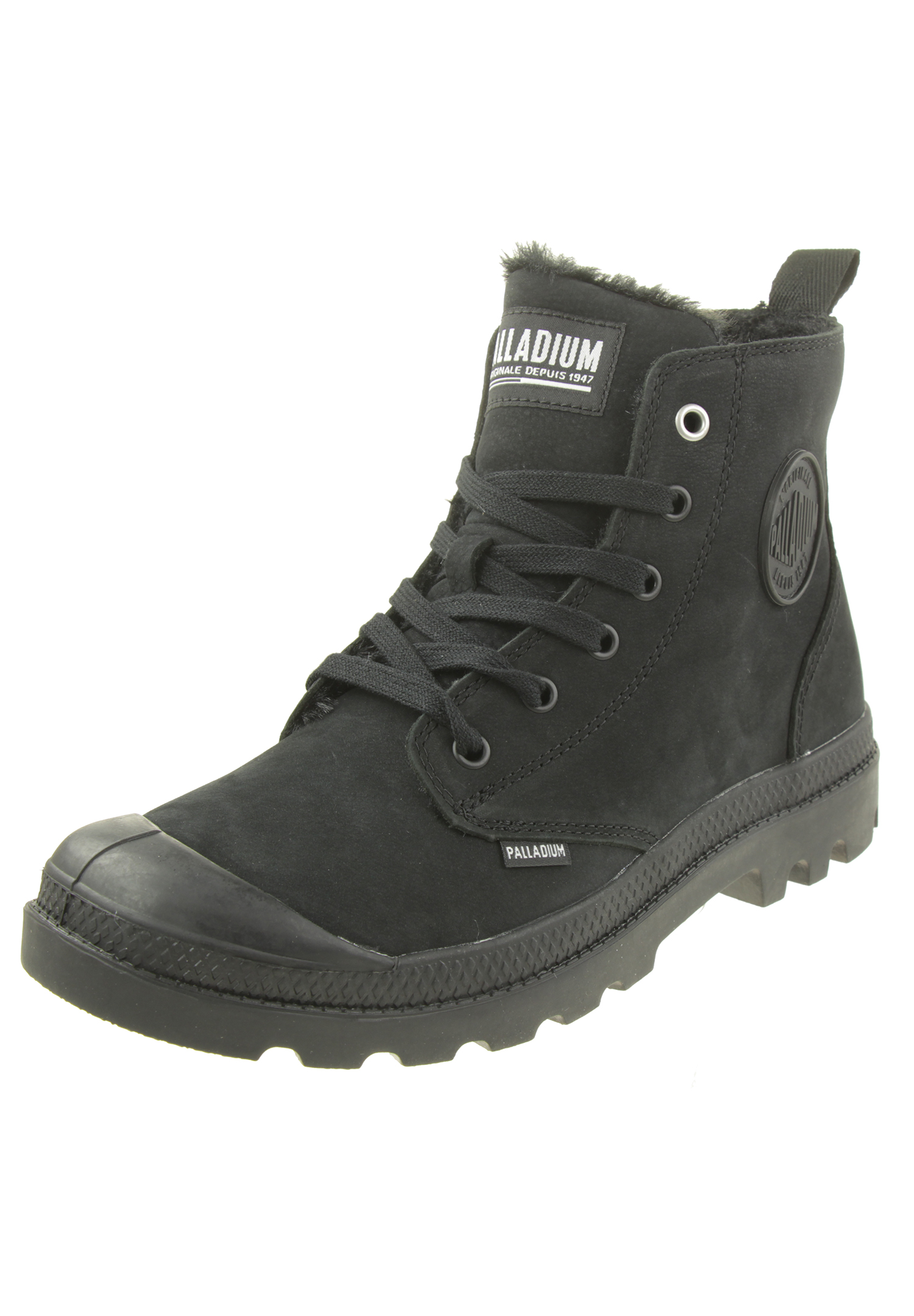 PALLADIUM Herren Pampa Hi Zip WL Winter Ankle Boots Stiefelette 05982 Schwarz 