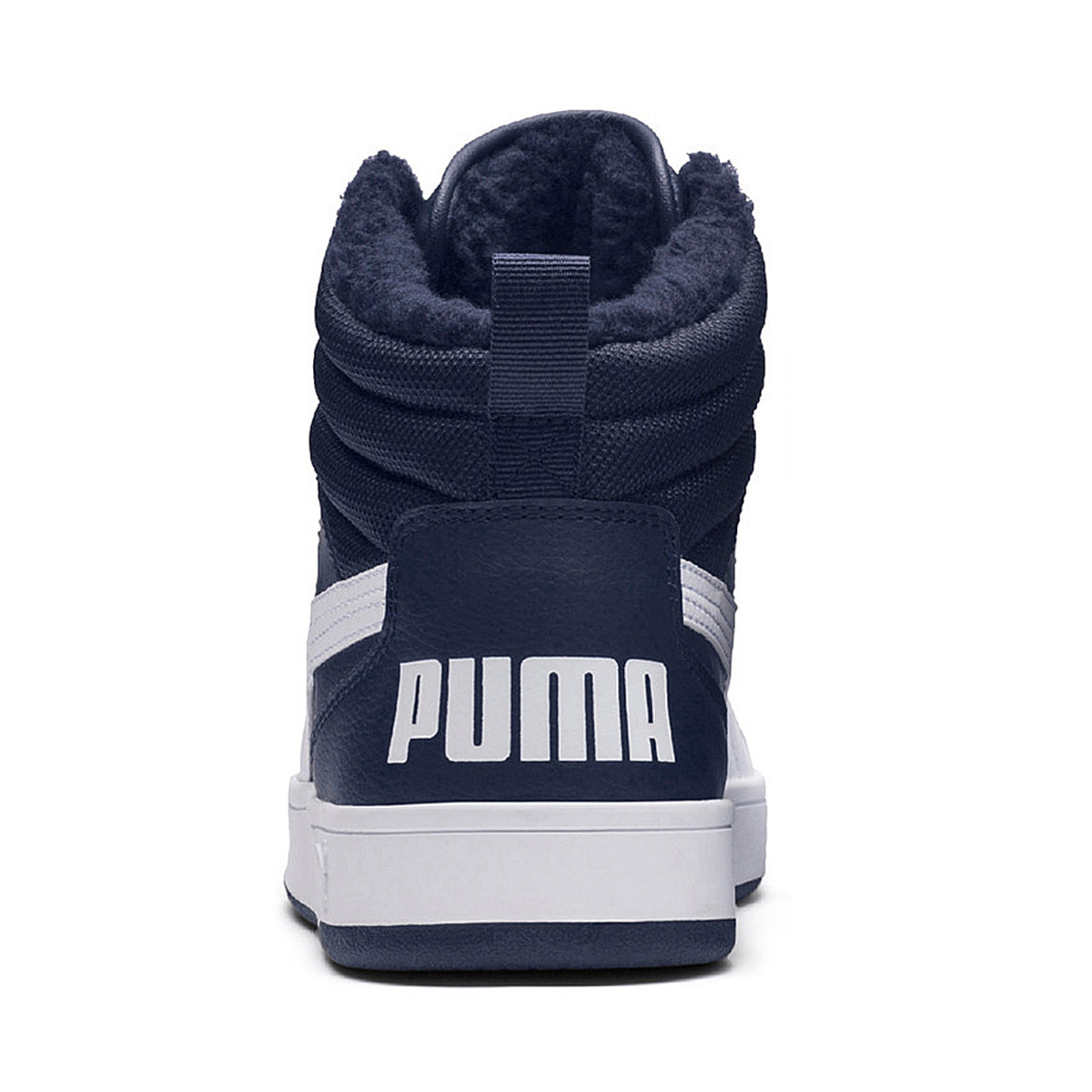 Puma Rebound Street V2 Fur Winterstiefel Boots Herren blau gefüttert warm