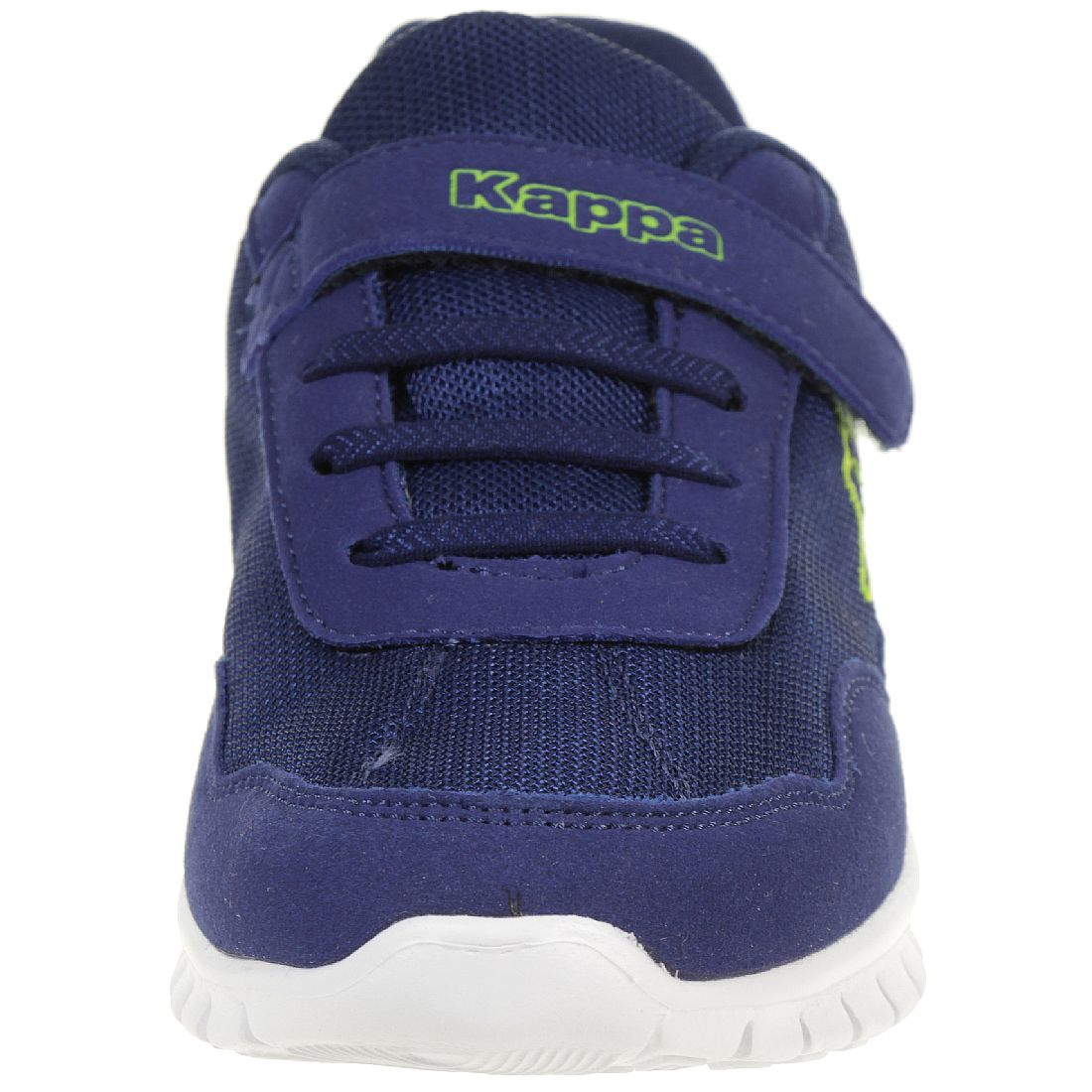 Kappa Unisex-Kinder Sneaker Blue/Lime 260604K
