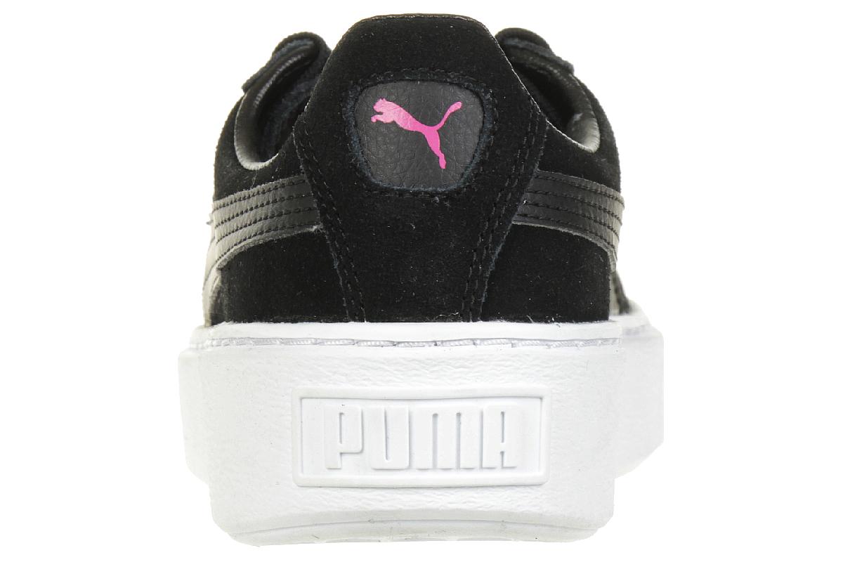 Puma Suede Platform Jr. Damen Kinder Sneaker Schuhe Leder 363663 01