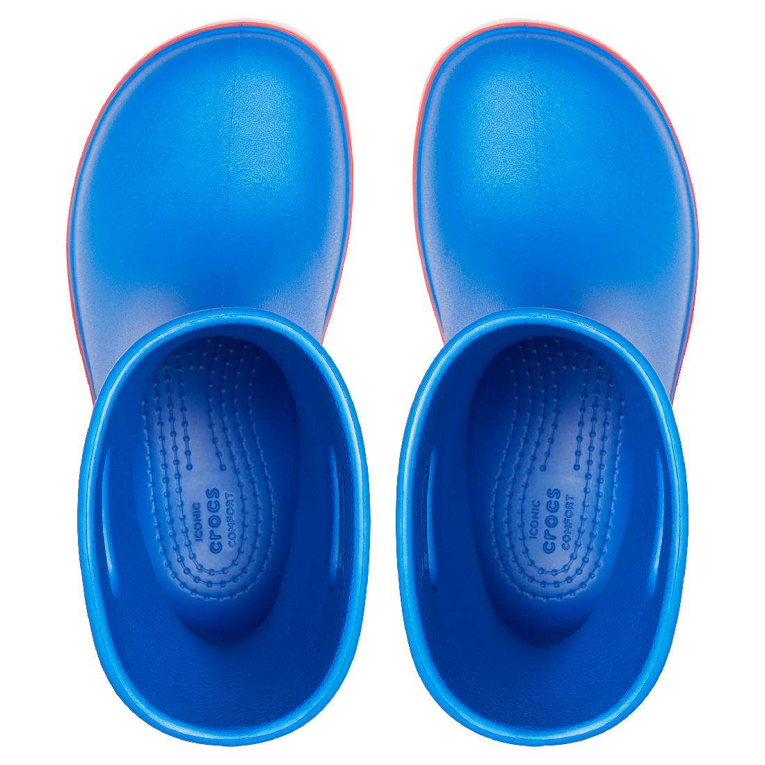 Crocs Crocband Rain Boot Kinder Gummistiefel Regenstiefel 205827 Blau 