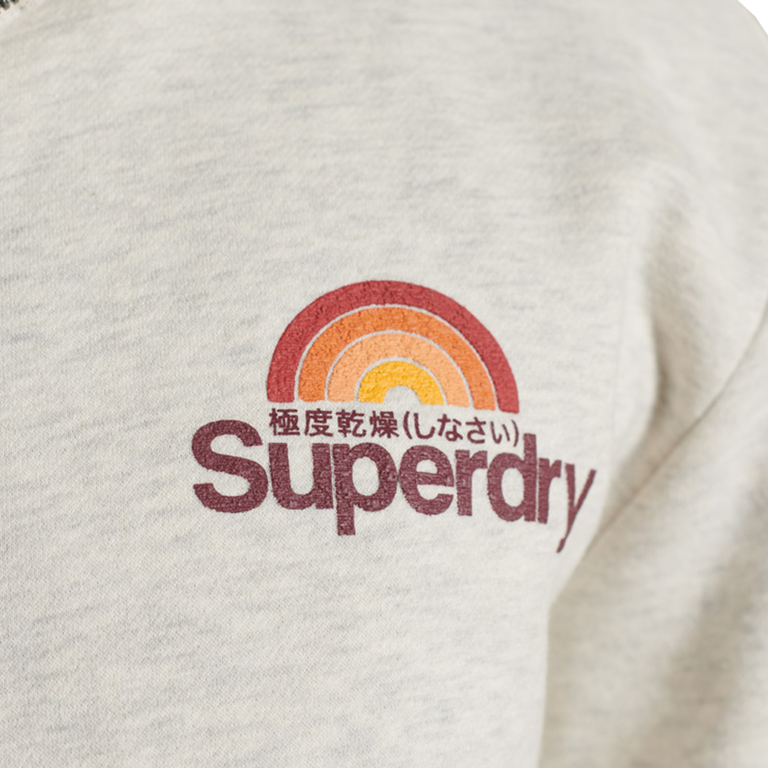 Superdry Herren Core Logo Woodstock Kapuzenjacke M2010439B grau