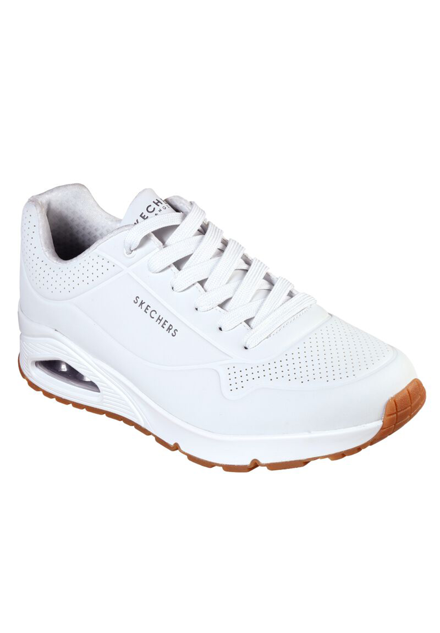Skechers Mens Sport Casual UNO STAND ON AIR Sneakers Men 52458 white