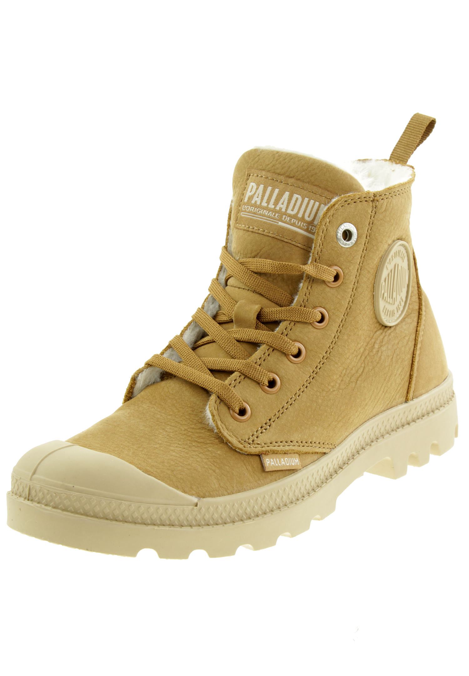 PALLADIUM Damen Pampa Hi Zip WL W Winter Ankle Boots Stiefelette 95982 braun