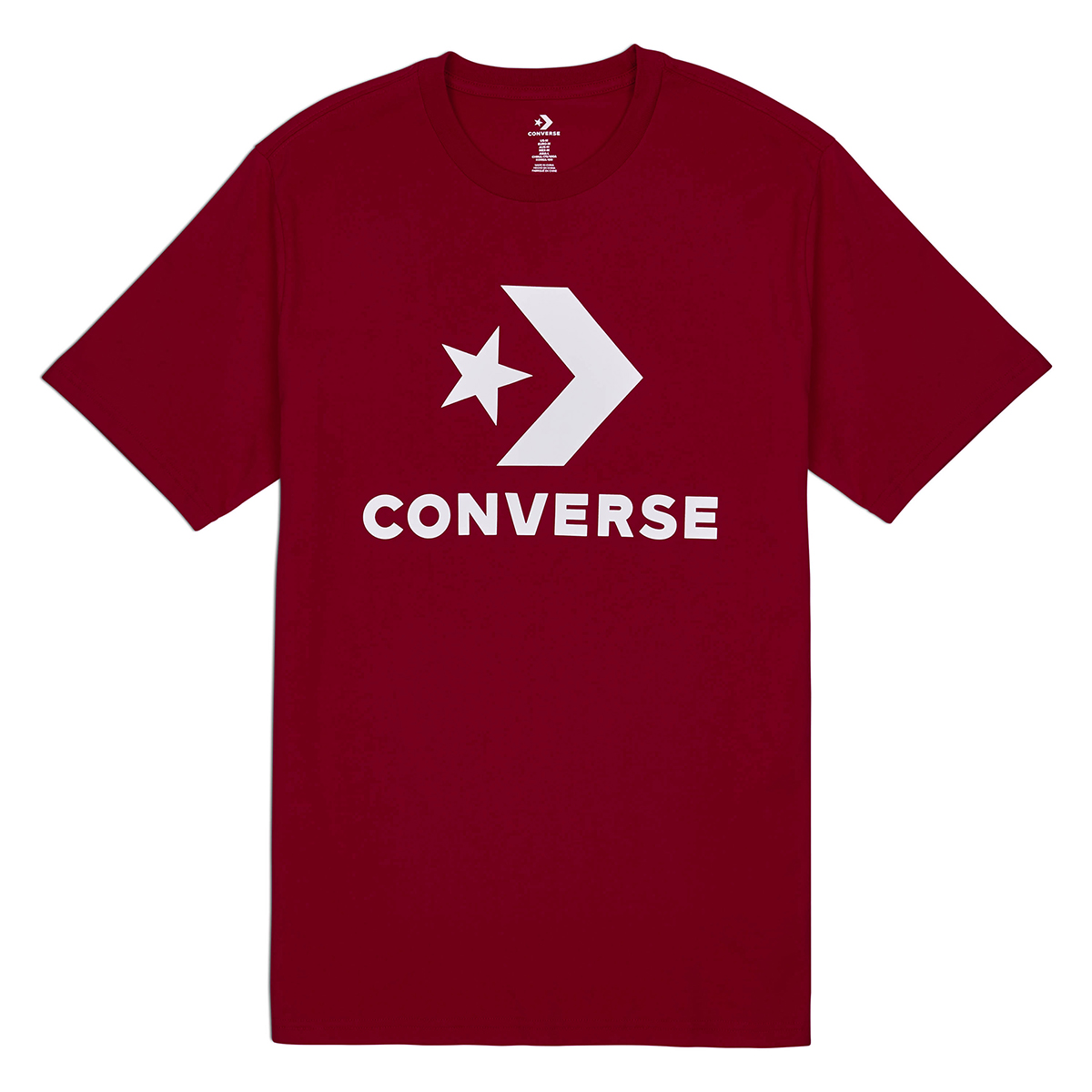 Converse Star Chevron Tee Back Alley Brick T-Shirt Herren 10018568 Rot 