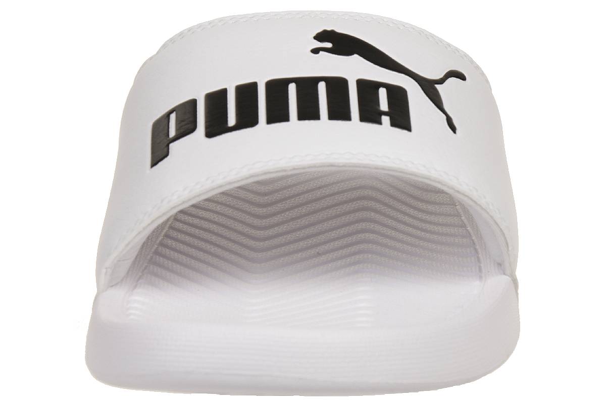 Puma Popcat Unisex-Erwachsene Sandalen Badelatschen weiß