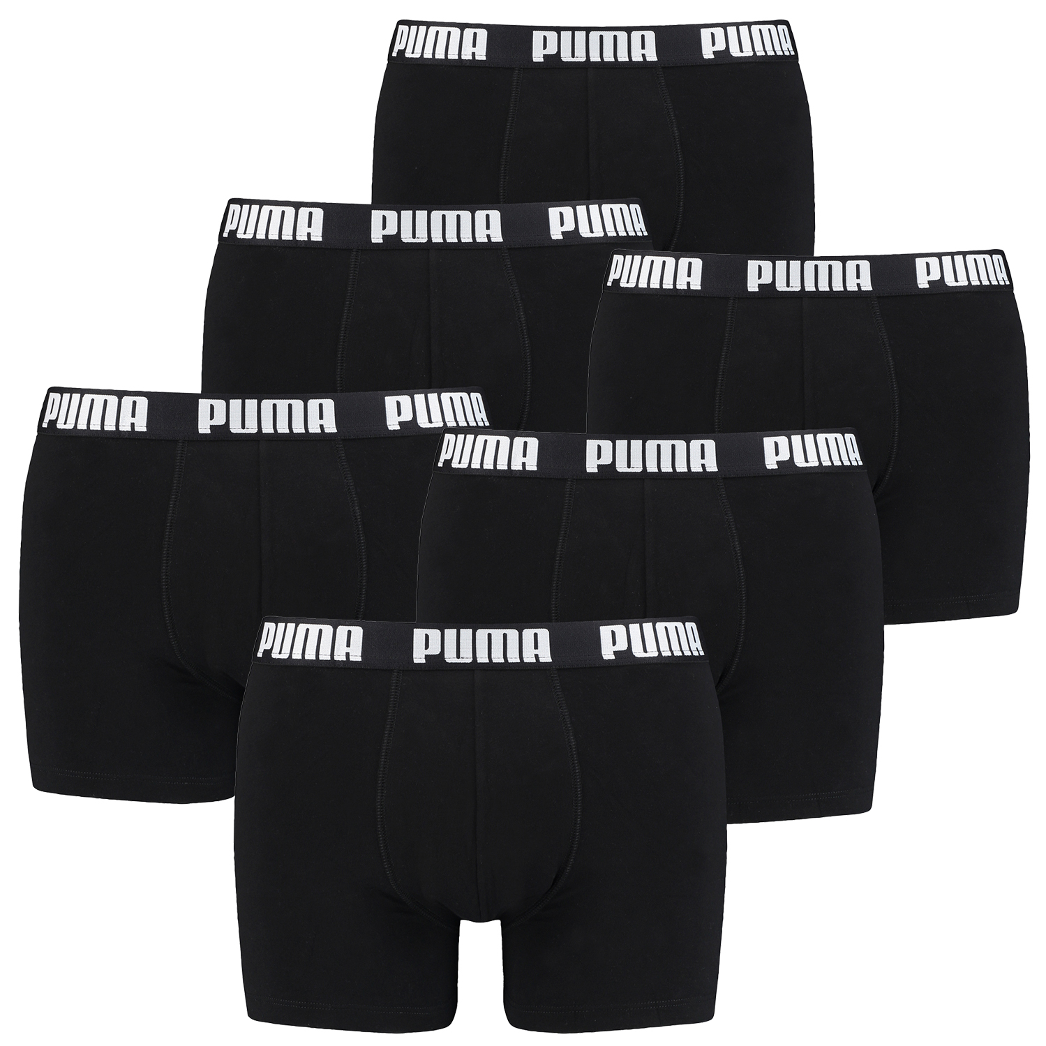 Puma Boxer Briefs Boxershorts Men Herren Everyday Unterhose Pant Unterwäsche 6 er Pack 